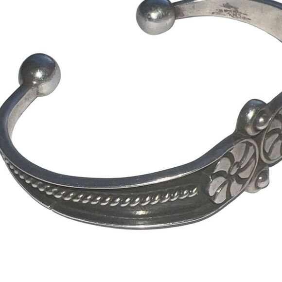 Vintage Rare Talleres De Los Ballesteros TaxCo 925
Silver Cuff Bracelet - Picture 9 of 9